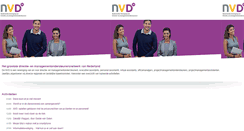 Desktop Screenshot of m.nvdsecretaresse.nl