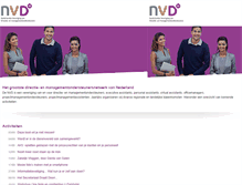 Tablet Screenshot of m.nvdsecretaresse.nl