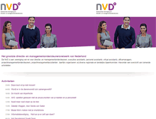 Tablet Screenshot of nvdsecretaresse.nl